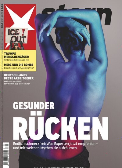 Titelbild der Ausgabe 5/2026 von stern. Diese Zeitschrift und viele weitere Wirtschaftsmagazine und Politikmagazine als Abo oder epaper bei United Kiosk online kaufen.