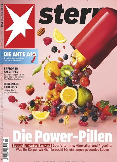 Titelbild der Ausgabe 8/2026 von stern. Diese Zeitschrift und viele weitere Wirtschaftsmagazine und Politikmagazine als Abo oder epaper bei United Kiosk online kaufen.