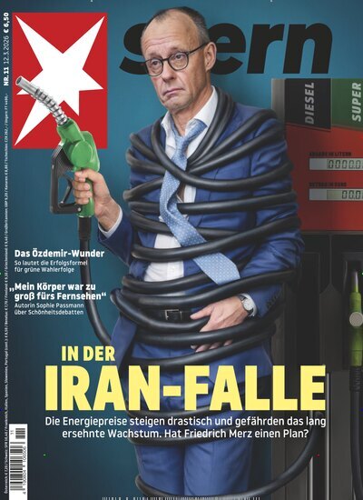 Titelbild der Ausgabe 11/2026 von stern. Diese Zeitschrift und viele weitere Wirtschaftsmagazine und Politikmagazine als Abo oder epaper bei United Kiosk online kaufen.