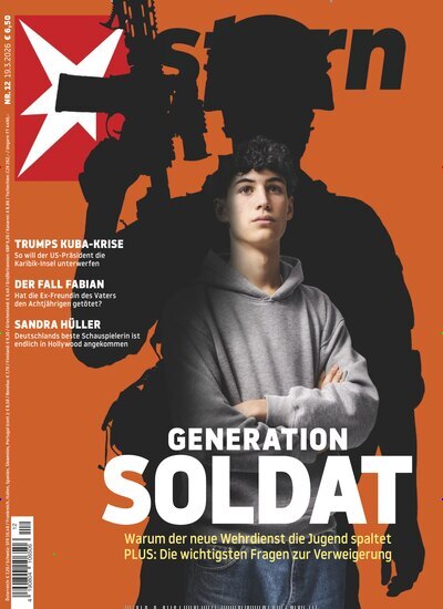 Titelbild der Ausgabe 12/2026 von stern. Diese Zeitschrift und viele weitere Wirtschaftsmagazine und Politikmagazine als Abo oder epaper bei United Kiosk online kaufen.