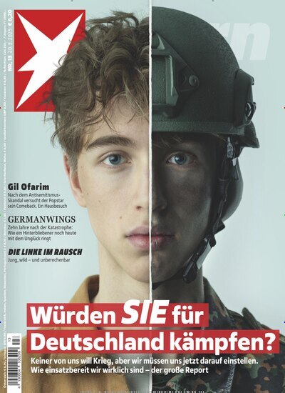 Titelbild der Ausgabe 13/2025 von stern. Diese Zeitschrift und viele weitere Wirtschaftsmagazine und Politikmagazine als Abo oder epaper bei United Kiosk online kaufen.