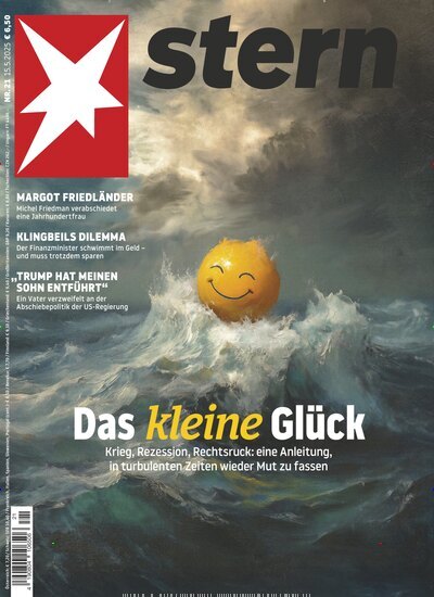 Titelbild der Ausgabe 21/2025 von stern. Diese Zeitschrift und viele weitere Wirtschaftsmagazine und Politikmagazine als Abo oder epaper bei United Kiosk online kaufen.