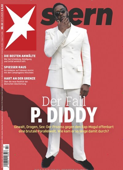 Titelbild der Ausgabe 22/2025 von stern. Diese Zeitschrift und viele weitere Wirtschaftsmagazine und Politikmagazine als Abo oder epaper bei United Kiosk online kaufen.