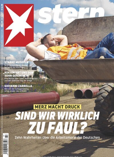 Titelbild der Ausgabe 23/2025 von stern. Diese Zeitschrift und viele weitere Wirtschaftsmagazine und Politikmagazine als Abo oder epaper bei United Kiosk online kaufen.
