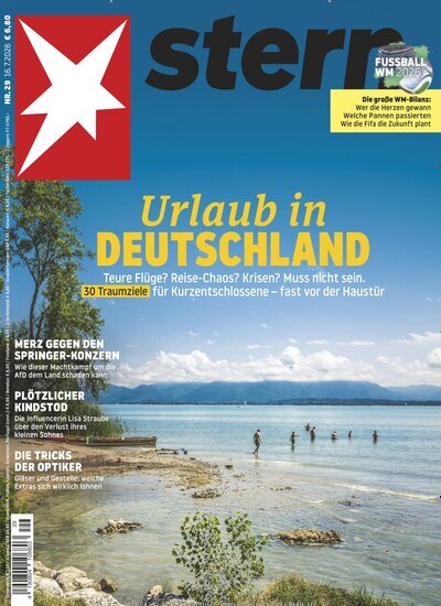 Titelbild der Ausgabe 29/2026 von stern. Diese Zeitschrift und viele weitere Wirtschaftsmagazine und Politikmagazine als Abo oder epaper bei United Kiosk online kaufen.