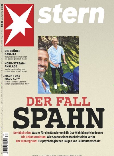 Titelbild der Ausgabe 30/2026 von stern. Diese Zeitschrift und viele weitere Wirtschaftsmagazine und Politikmagazine als Abo oder epaper bei United Kiosk online kaufen.