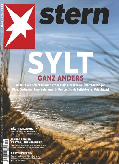 Titelbild der Ausgabe 32/2026 von stern. Diese Zeitschrift und viele weitere Wirtschaftsmagazine und Politikmagazine als Abo oder epaper bei United Kiosk online kaufen.