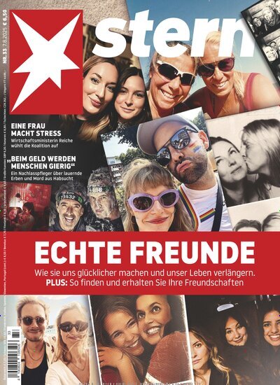 Titelbild der Ausgabe 33/2025 von stern. Diese Zeitschrift und viele weitere Wirtschaftsmagazine und Politikmagazine als Abo oder epaper bei United Kiosk online kaufen.