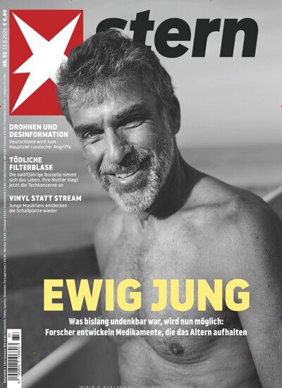 Titelbild der Ausgabe 33/2026 von stern. Diese Zeitschrift und viele weitere Wirtschaftsmagazine und Politikmagazine als Abo oder epaper bei United Kiosk online kaufen.