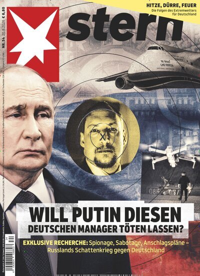 Titelbild der Ausgabe 34/2026 von stern. Diese Zeitschrift und viele weitere Wirtschaftsmagazine und Politikmagazine als Abo oder epaper bei United Kiosk online kaufen.