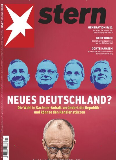 Titelbild der Ausgabe 37/2026 von stern. Diese Zeitschrift und viele weitere Wirtschaftsmagazine und Politikmagazine als Abo oder epaper bei United Kiosk online kaufen.