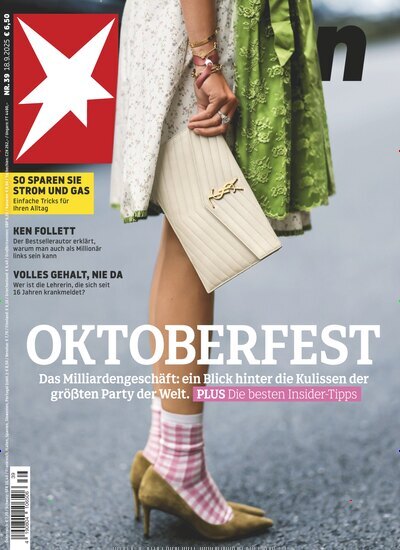 Titelbild der Ausgabe 39/2025 von stern. Diese Zeitschrift und viele weitere Wirtschaftsmagazine und Politikmagazine als Abo oder epaper bei United Kiosk online kaufen.