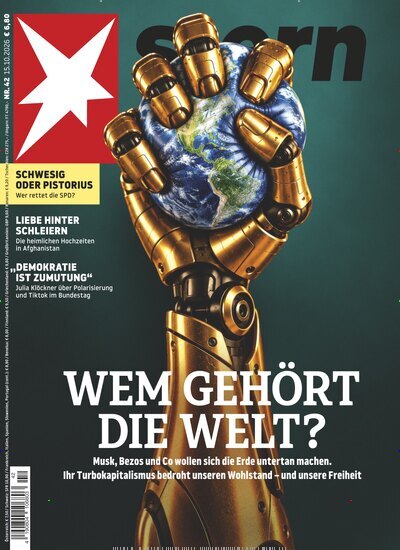 Titelbild der Ausgabe 42/2026 von stern. Diese Zeitschrift und viele weitere Wirtschaftsmagazine und Politikmagazine als Abo oder epaper bei United Kiosk online kaufen.