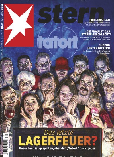 Titelbild der Ausgabe 49/2025 von stern. Diese Zeitschrift und viele weitere Wirtschaftsmagazine und Politikmagazine als Abo oder epaper bei United Kiosk online kaufen.