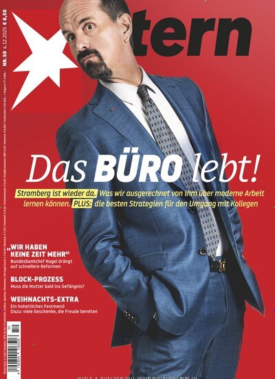 Titelbild der Ausgabe 50/2025 von stern. Diese Zeitschrift und viele weitere Wirtschaftsmagazine und Politikmagazine als Abo oder epaper bei United Kiosk online kaufen.