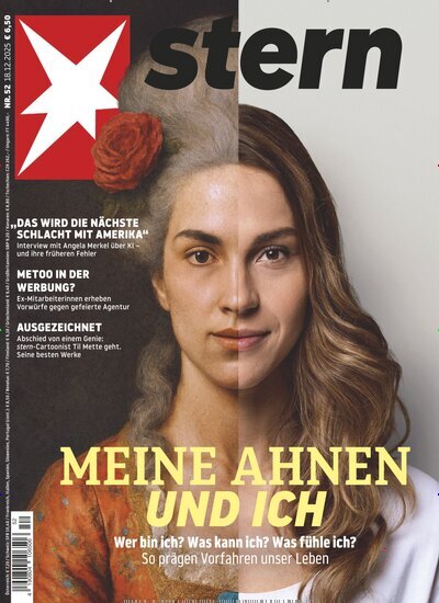 Titelbild der Ausgabe 52/2025 von stern. Diese Zeitschrift und viele weitere Wirtschaftsmagazine und Politikmagazine als Abo oder epaper bei United Kiosk online kaufen.