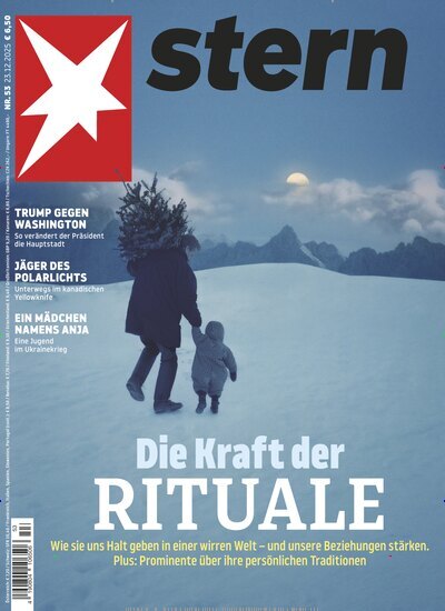 Titelbild der Ausgabe 53/2025 von stern. Diese Zeitschrift und viele weitere Wirtschaftsmagazine und Politikmagazine als Abo oder epaper bei United Kiosk online kaufen.