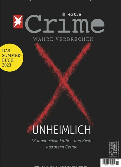 Titelbild der Ausgabe 1/2023 von stern Crime Sonderheft. Diese Zeitschrift und viele weitere Wirtschaftsmagazine und Politikmagazine als Abo oder epaper bei United Kiosk online kaufen.