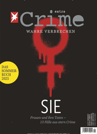 Titelbild der Ausgabe 1/2025 von stern Crime Sonderheft. Diese Zeitschrift und viele weitere Reisemagazine, Freizeitmagazine und Wissensmagazine als Abo oder epaper bei United Kiosk online kaufen.