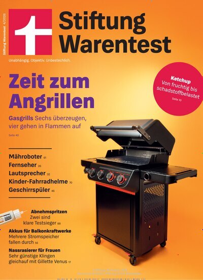 Titelbild der Ausgabe 4/2026 von Stiftung Warentest. Diese Zeitschrift und viele weitere Wirtschaftsmagazine und Politikmagazine als Abo oder epaper bei United Kiosk online kaufen.