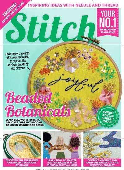 Titelbild der Ausgabe 4/2025 von Stitch. Diese Zeitschrift und viele weitere Modemagazine und DIY-Magazine als Abo oder epaper bei United Kiosk online kaufen.