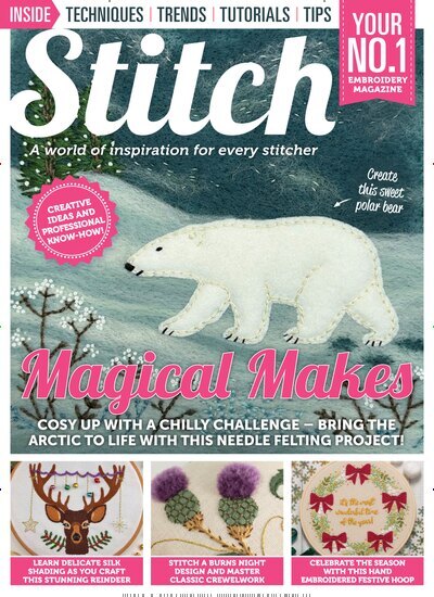 Titelbild der Ausgabe 6/2025 von Stitch. Diese Zeitschrift und viele weitere Modemagazine und DIY-Magazine als Abo oder epaper bei United Kiosk online kaufen.
