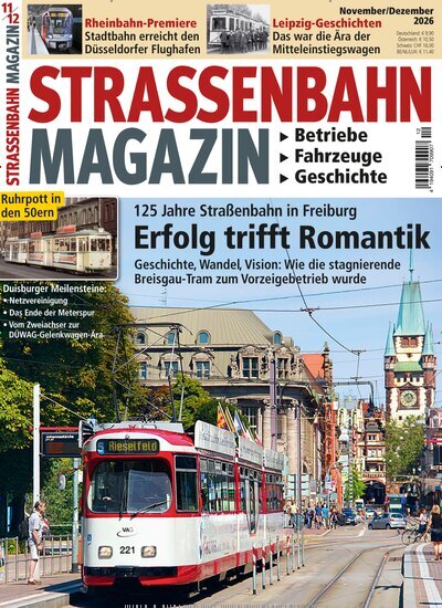 Titelbild der Ausgabe 11/2026 von Strassenbahn Magazin. Diese Zeitschrift und viele weitere Reisemagazine, Freizeitmagazine und Wissensmagazine als Abo oder epaper bei United Kiosk online kaufen.
