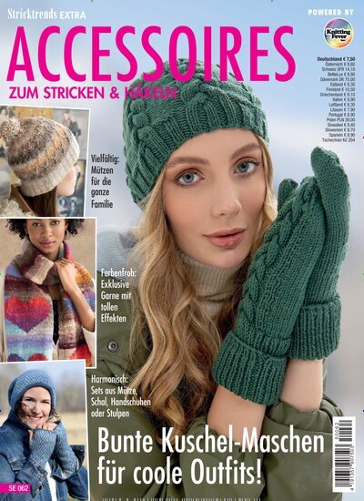 Titelbild der Ausgabe 62/2025 von Stricktrends Extra. Diese Zeitschrift und viele weitere Modemagazine und DIY-Magazine als Abo oder epaper bei United Kiosk online kaufen.