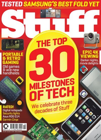 Titelbild der Ausgabe 10/2026 von Stuff. Diese Zeitschrift und viele weitere Computerzeitschriften, Tabletmagazine und Smartphonemagazine als Abo oder epaper bei United Kiosk online kaufen.