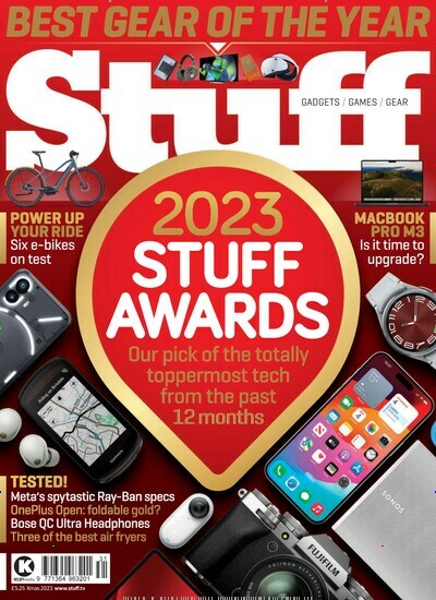 Titelbild der Ausgabe 13/2023 von Stuff. Diese Zeitschrift und viele weitere Computerzeitschriften, Tabletmagazine und Smartphonemagazine als Abo oder epaper bei United Kiosk online kaufen.