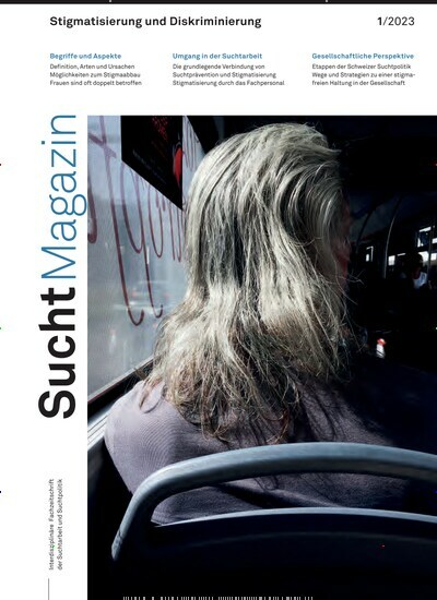 Titelbild der Ausgabe 1/2023 von SuchtMagazin. Diese Zeitschrift und viele weitere Pflegezeitschriften und medizinische Fachzeitschriften als Abo oder epaper bei United Kiosk online kaufen.