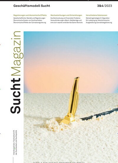 Titelbild der Ausgabe 4/2023 von SuchtMagazin. Diese Zeitschrift und viele weitere Pflegezeitschriften und medizinische Fachzeitschriften als Abo oder epaper bei United Kiosk online kaufen.