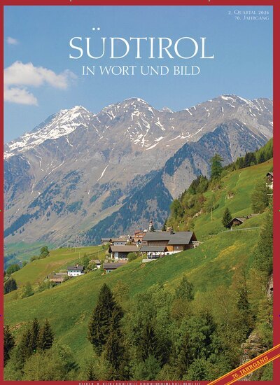 Titelbild der Ausgabe 2/2026 von Südtirol in Wort und Bild. Diese Zeitschrift und viele weitere Reisemagazine, Freizeitmagazine und Wissensmagazine als Abo oder epaper bei United Kiosk online kaufen.