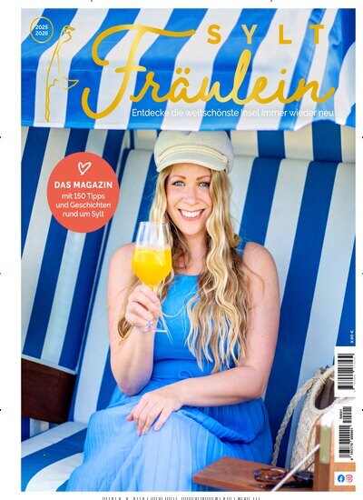 Titelbild der Ausgabe 1/2025 von Sylt Fräulein. Diese Zeitschrift und viele weitere Reisemagazine, Freizeitmagazine und Wissensmagazine als Abo oder epaper bei United Kiosk online kaufen.