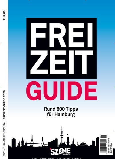 Titelbild der Ausgabe 1/2026 von Szene Hamburg Freizeit-Guide. Diese Zeitschrift und viele weitere Reisemagazine, Freizeitmagazine und Wissensmagazine als Abo oder epaper bei United Kiosk online kaufen.