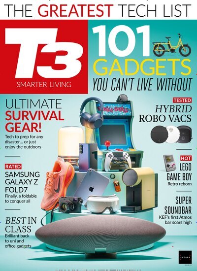 Titelbild der Ausgabe 377/2025 von T3. Diese Zeitschrift und viele weitere Audiomagazine, Filmmagazine und Fotozeitschriften als Abo oder epaper bei United Kiosk online kaufen.