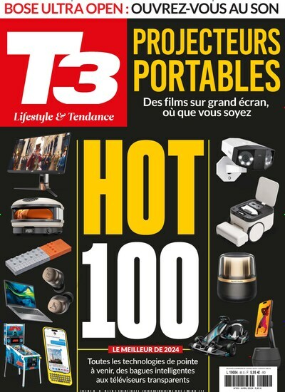 Titelbild der Ausgabe 85/2024 von T3 Gadget Magazine Frankreich. Diese Zeitschrift und viele weitere Audiomagazine, Filmmagazine und Fotozeitschriften als Abo oder epaper bei United Kiosk online kaufen.