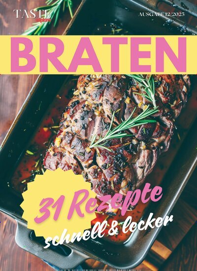 Titelbild der Ausgabe 12/2025 von Taste Explorer. Diese Zeitschrift und viele weitere Kochzeitschriften und Backzeitschriften als Abo oder epaper bei United Kiosk online kaufen.