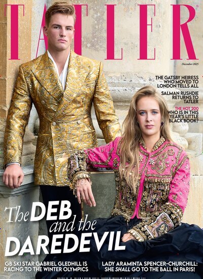Titelbild der Ausgabe 12/2025 von Tatler. Diese Zeitschrift und viele weitere Frauenzeitschriften als Abo oder epaper bei United Kiosk online kaufen.