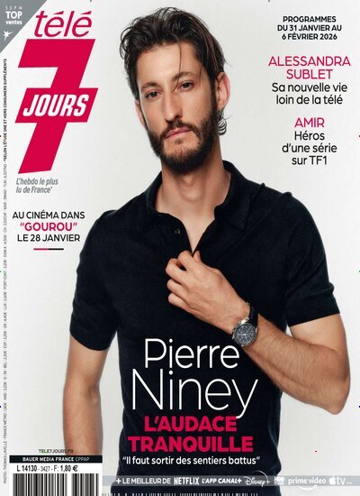 Titelbild der Ausgabe 4/2026 von Tele 7 Jours. Diese Zeitschrift und viele weitere Tv Magazine International als Abo oder epaper bei United Kiosk online kaufen.