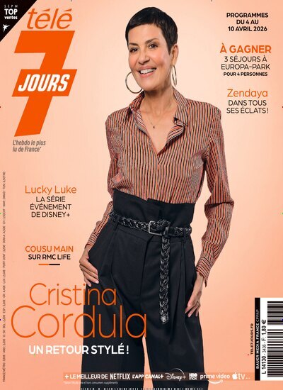 Titelbild der Ausgabe 12/2026 von Tele 7 Jours. Diese Zeitschrift und viele weitere Tv Magazine International als Abo oder epaper bei United Kiosk online kaufen.