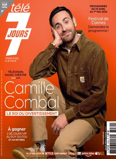 Titelbild der Ausgabe 15/2026 von Tele 7 Jours. Diese Zeitschrift und viele weitere Tv Magazine International als Abo oder epaper bei United Kiosk online kaufen.