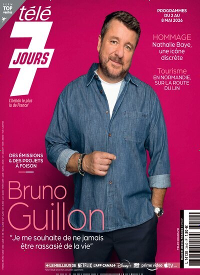 Titelbild der Ausgabe 16/2026 von Tele 7 Jours. Diese Zeitschrift und viele weitere Tv Magazine International als Abo oder epaper bei United Kiosk online kaufen.