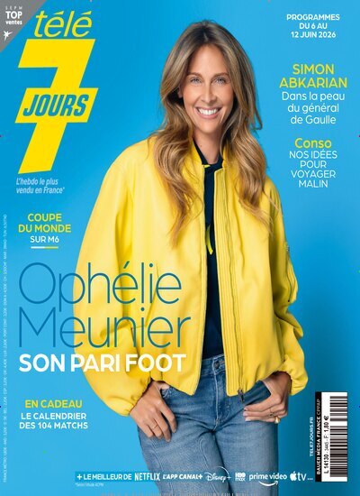 Titelbild der Ausgabe 21/2026 von Tele 7 Jours. Diese Zeitschrift und viele weitere Tv Magazine International als Abo oder epaper bei United Kiosk online kaufen.
