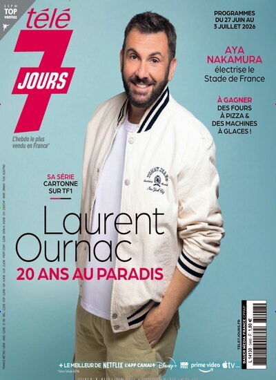 Titelbild der Ausgabe 24/2026 von Tele 7 Jours. Diese Zeitschrift und viele weitere Tv Magazine International als Abo oder epaper bei United Kiosk online kaufen.