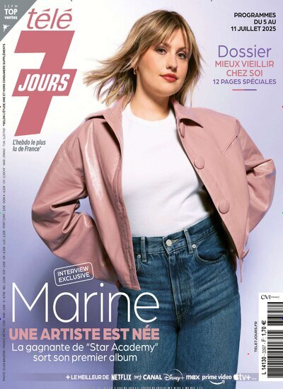 Titelbild der Ausgabe 26/2025 von Tele 7 Jours. Diese Zeitschrift und viele weitere Groschenromane und Rätselhefte als Abo oder epaper bei United Kiosk online kaufen.