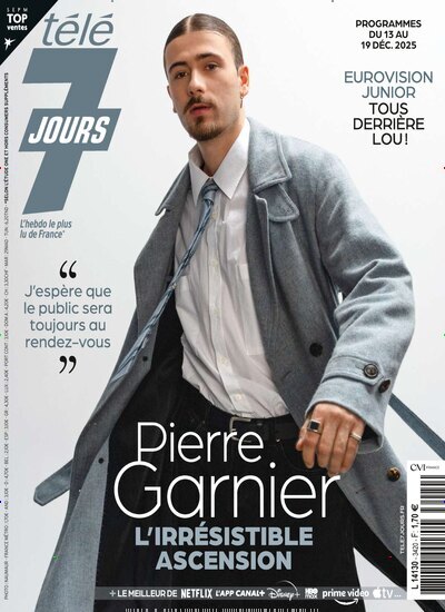 Titelbild der Ausgabe 49/2025 von Tele 7 Jours. Diese Zeitschrift und viele weitere Tv Magazine International als Abo oder epaper bei United Kiosk online kaufen.