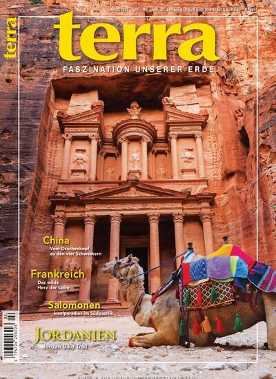 Titelbild der Ausgabe 2/2024 von terra. Diese Zeitschrift und viele weitere Reisemagazine, Freizeitmagazine und Wissensmagazine als Abo oder epaper bei United Kiosk online kaufen.
