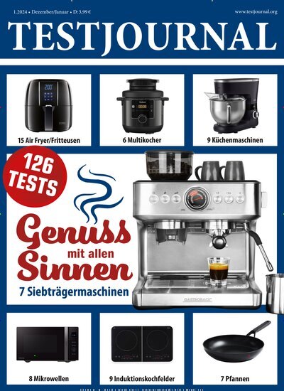 Titelbild der Ausgabe 1/2024 von Testjournal. Diese Zeitschrift und viele weitere Automagazine und Motorradzeitschriften als Abo oder epaper bei United Kiosk online kaufen.