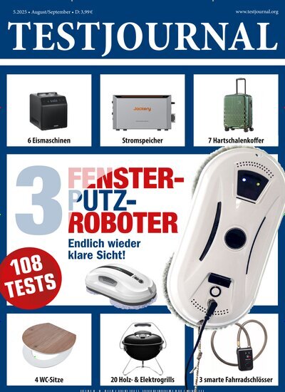 Titelbild der Ausgabe 5/2025 von Testjournal. Diese Zeitschrift und viele weitere Audiomagazine, Filmmagazine und Fotozeitschriften als Abo oder epaper bei United Kiosk online kaufen.
